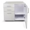 Adiroffice Kitchen Cabinet with 3-Drawers, 1-Door, Ready to Assemble Base in Grey 36 in width ADI902-B-36-N-GRY - alternate 3